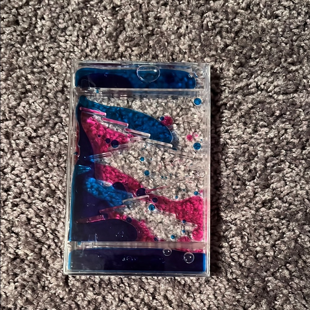 Pink And Blue Liquid Bubble Motion Timer